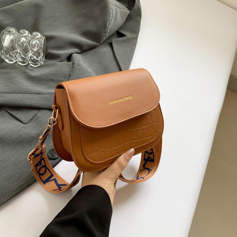 Summer Fashion 2024 Pu Leather Square Bag Stylish Vintage Crossbody For Women