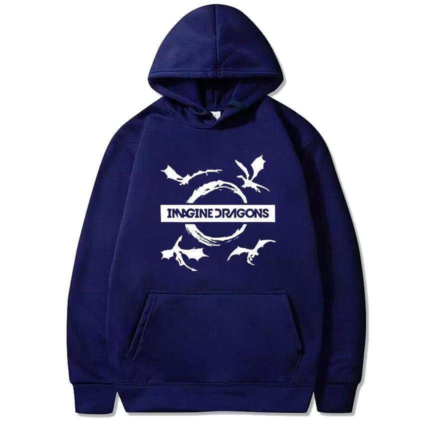 Imagine Dragons World Tour print Hoodies Men women