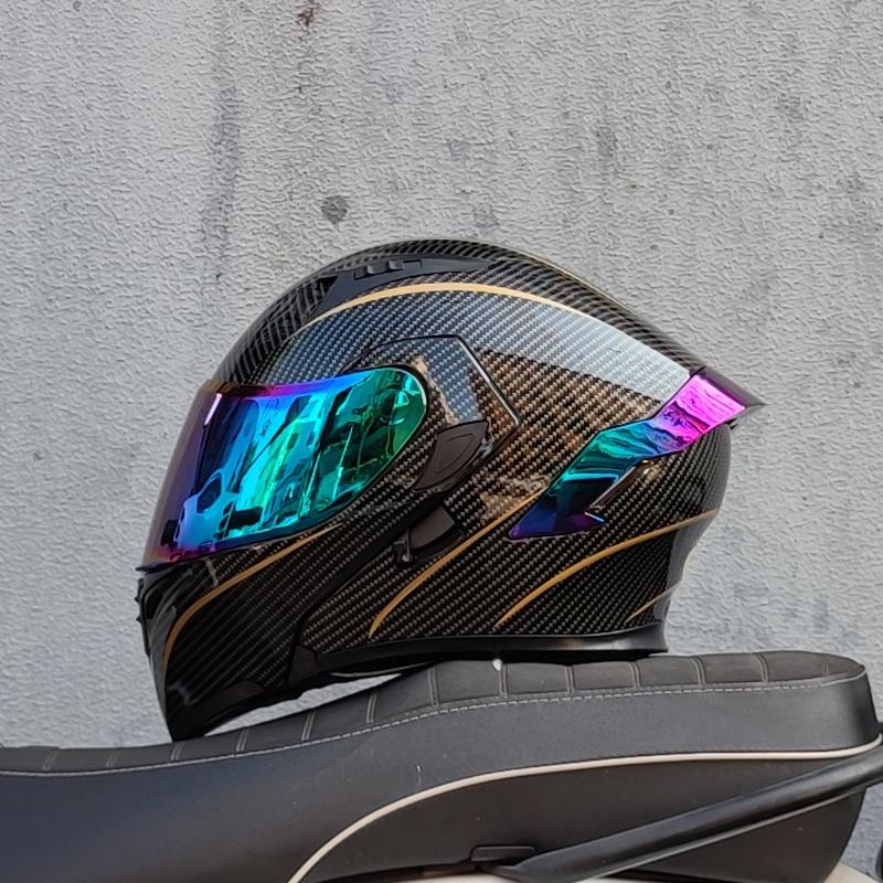 Мотоциклетные шлемы Двойные козырьки Модульный откидной шлем одобренный DOT Полнолицевой шлем мотогоночный шлем abattaible para moto