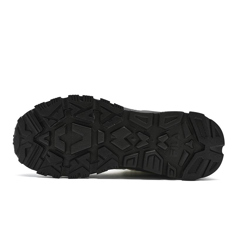 Fila Trek 1S WE+ Удобные Универсальные Флисовые Полуботинки Повседневная Обувь Женские кроссовки Бежевый Черный F12W442117FTB