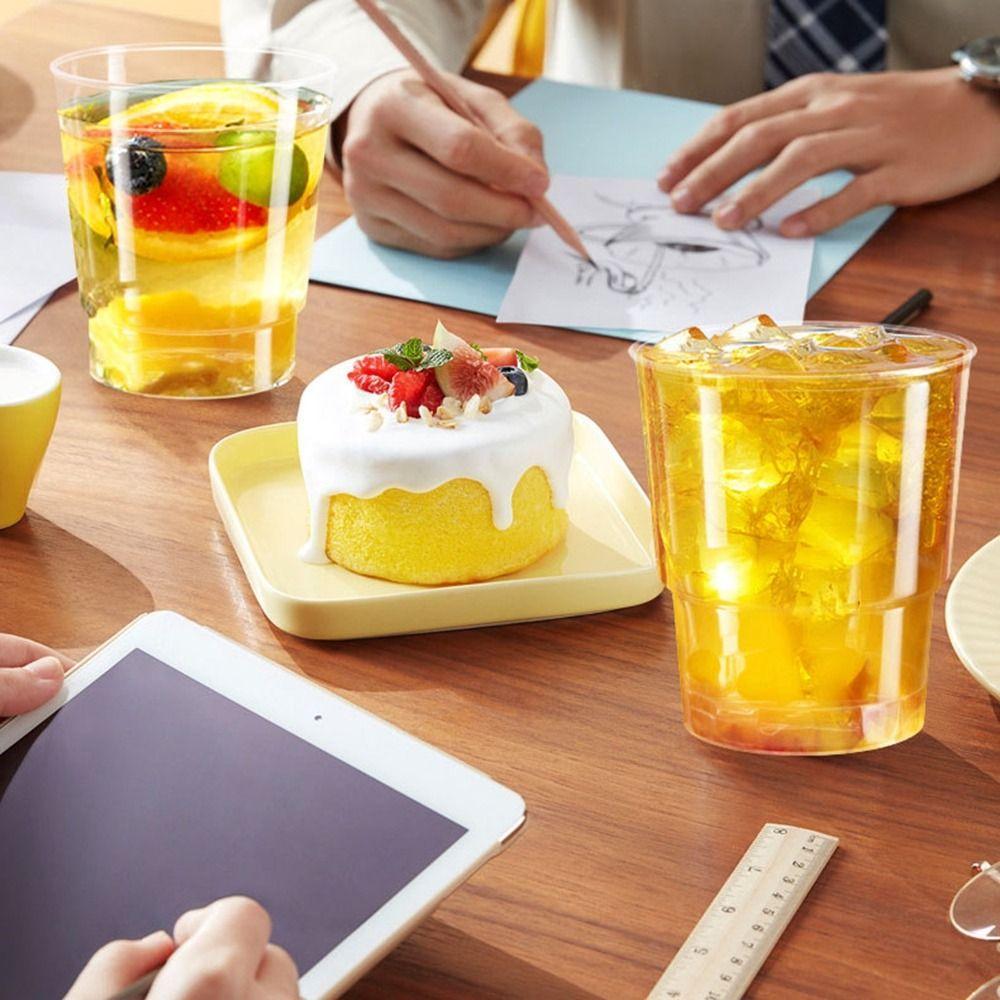 Food Grade Transparent Aviation Cup 200ML Cold Drinks Cups Disposable Water Cup  Camping