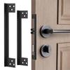 Door Latch Shield Plate Rustproof Corrosion Resistant Simple Installation Universal Security