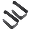 2pcs Modern Curtain Holdbacks Tiebacks Wall Mount U Shaped Curtain Hooks Toilet Paper Roll Holders Multi Purpose for