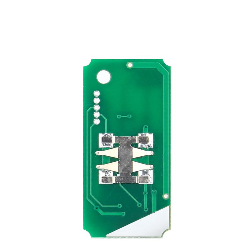 KEYYOU 10PCS For Ford Focus 2 3 Mondeo Fiesta Fob 3BNT ASK Flip Car Remote Control Key Electronic Circuit Board 433MHz No Chip