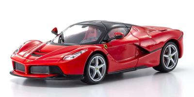 Kyosho BURAGO LaFerrari Красный Готовая модель 1/43 18-36902R1
