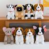 Cute Dog Doll Plush Toy Puppy Dog Doll Children Soothing Rag Doll Girl Birthday Gift