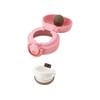 Thermos Mobile Strawberry with Detachable Strap and Shoulder Pad for Perfect for School or SBP Kids' Mug, 350ml, Pink, Comfort, Kindergarten, JPF-350