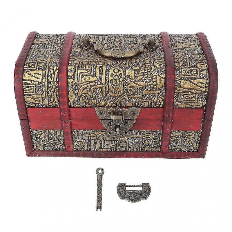 Wooden Jewelry Storage Box Household Beauty Salon Retro Essential Oil Cosmetics Organizer Case