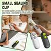 Карманный запечатщик для закусок, перезаряжаемый карманный доводчик, запечатывание и резка 2 в 1, сохраняет еду свежей, карманный доводчик
