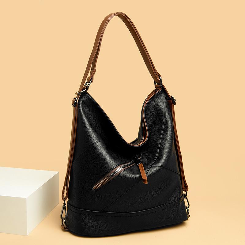 Мягкая сумка Pitot, многофункциональная, на одно плечо, сумка через плечо, повседневная, большая вместимость, женская, большая сумка