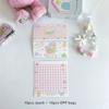 MINKYS 10pcs/Pack Kawaii Cute Packing Storage Bag With OPP Bag Set DIY Accessories Pack Bag School Stationery