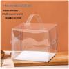 Шенгбилай Прозрачные коробки для тортов с ручкой