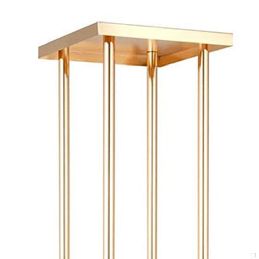 Металлическая подставка для цветов, постамент высотой 40 см, креативные аксессуары, настольная стойка, свадебный центральный элемент