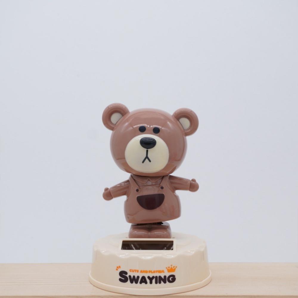 Cute Creative Shaking Head Ornament, Teddy Bear, Car Ornament, Car Decoration, Home Decoration, Holiday Accessory, Gift