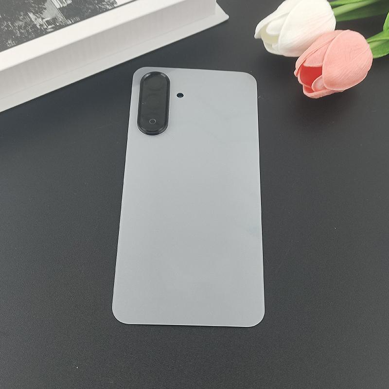 Крышка аккумулятора для Samsung Galaxy A17 4G A175F, задняя крышка корпуса, задняя дверца, сменные детали для ремонта, с рамкой для объектива камеры