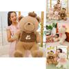 Adorable Plush Teddy Bear Toy Soft Companion For Girls Perfect Birthday Gift