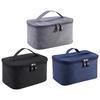 Cosmetic Bag Large Capacity Waterproof Toiletry Bag Portable Travel Makeup Organizer with Double Zipper for Men Women
