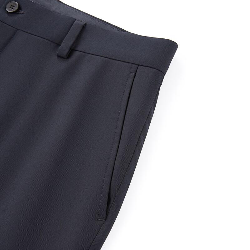 Qipai Men's Wrinkle-Free Slim Fit Business Casual Suit Pants