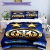 F.C. Internazionale Milano Printed Pattern Duvet Cover Set – includes 1 duvet cover and 2 matching pillowcases Bedroom decor Christmas gifts