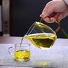 Стеклянный ситечко для чая из боросиликатного стекла с боковой ручкой - Термостойкий Гун Дао Бэй для чайной церемонии Кунфу