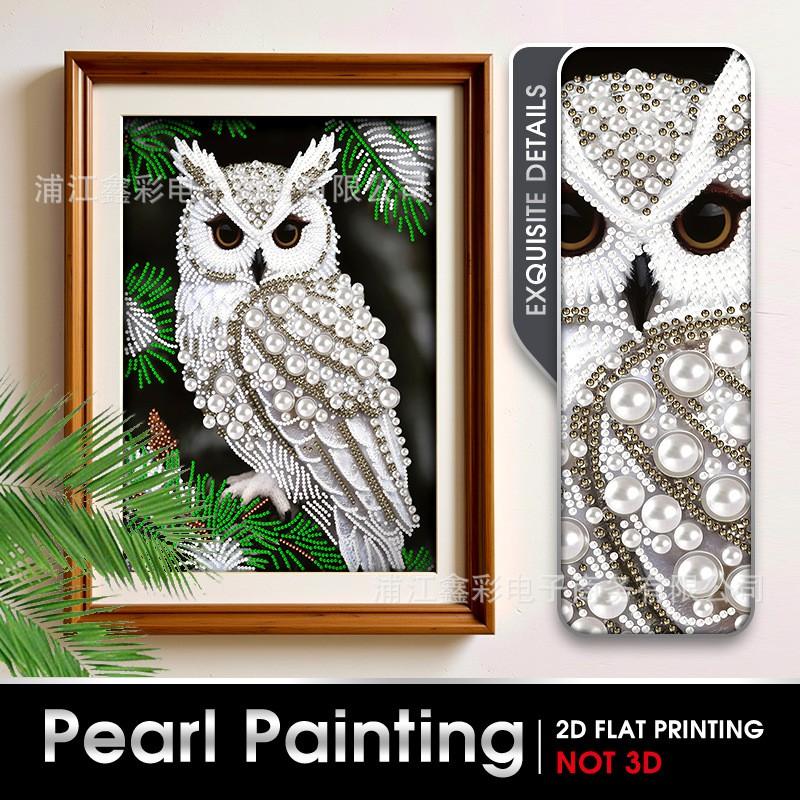 30x40CM Pearl Painting DIY Kit Modern Unframed Wall Art Home Decor
