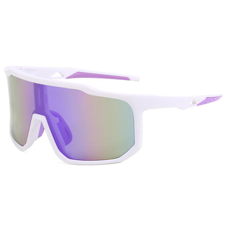 Men's and women's outdoor sports cycling sunglasses, large-frame bicycle sunglasses, high-definition glasses for mountaineering