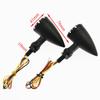 HDBUBALUS Motorcycle Turn Signal Light Brake Turn Signal Light LED Energy Saving Cannonball Type for Harley