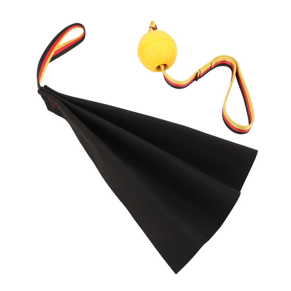 Leather Bite Rag Multifunctional Tear Resistant Interactive Dog Training Bite Rag