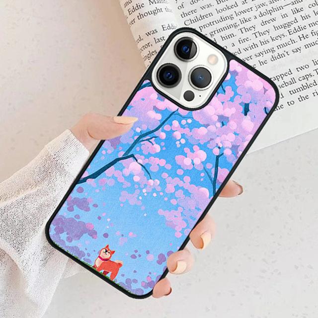 Animal Shiba Inu Dog Phone Case Cover For iPhone 17 Air 15 16 11 13 14 Pro Max 12 Plus Max Fundas