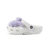 Classic Clog EVA Purple Rabbit Small Fresh Fashion Cute Home Casual Hole Shoes Unisex White