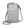 Women Fashion Shoulder Bags Artificial Leather Phone Bag Casual Crossbody Messenger Bag Zipper Purse Wallets