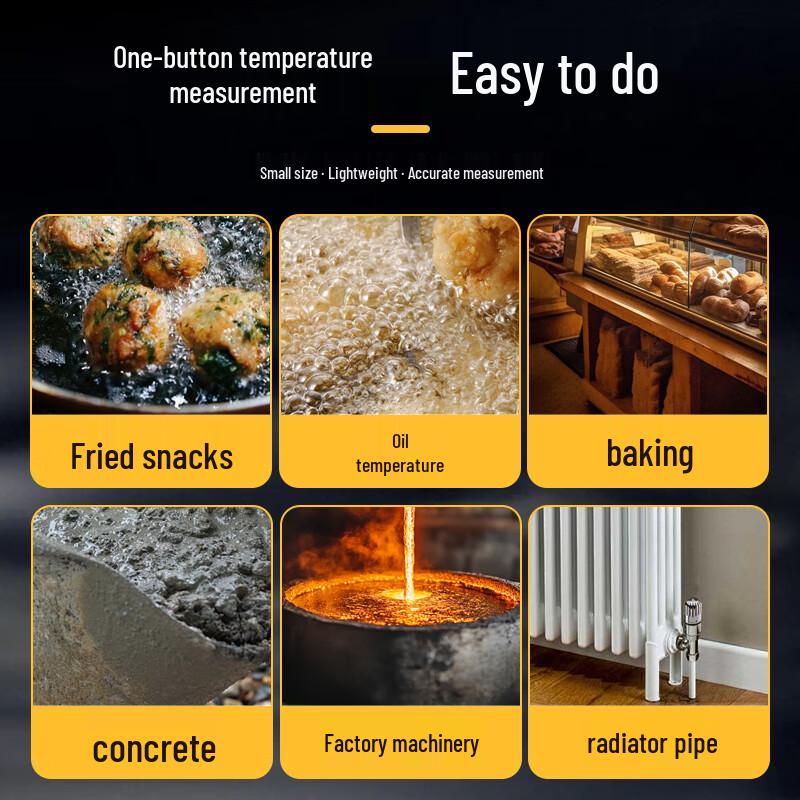 High-Precision Industrial Infrared Thermometer Gun (CN version)