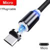USB Magnetic Charging Cable for Micro Type-C 8 Pin Fast Charging Fashion Cable for Iphone Xiaomi Huawei Samsung