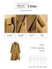 Women's Double-Sided Cashmere Over-the-Knee Coat - 2025 Autumn/Winter Lapel Style