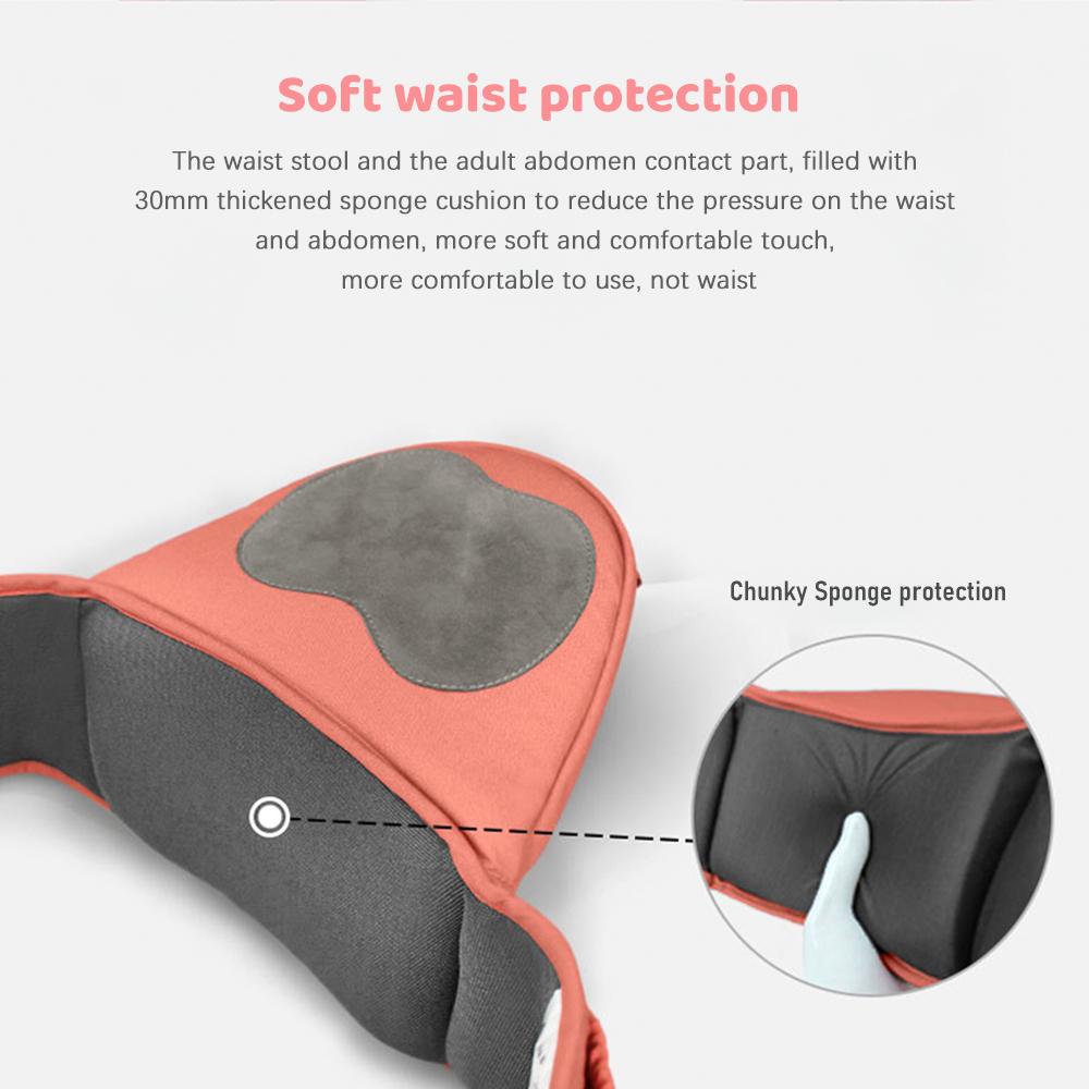 Эргономичная переноска со съемным набедренным сиденьем Многофункциональная переноска для новорожденных и малышей