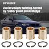 BEVINSEE Набор направляющих втулок суппорта тормозного из латуни для BMW E39 E34 E82 E46 E36 E90 E91 E92 E93 E30, Замена для 34216869617