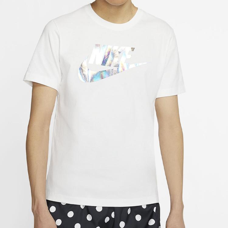 Nike Sportswear Casual Short Sleeve T-Shirt Men Tops White CT6880-100