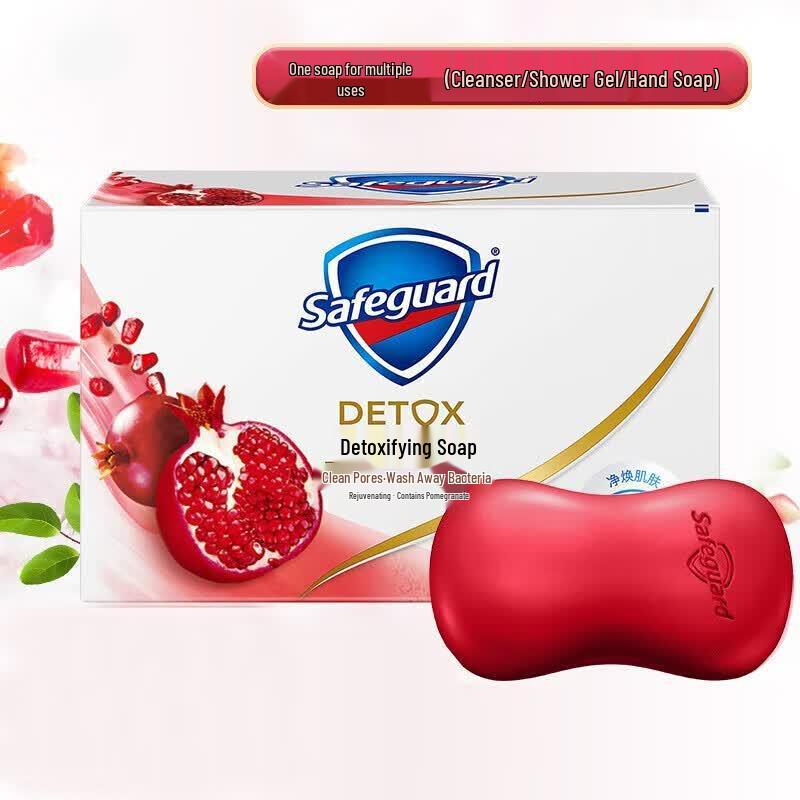 Мыло Safeguard Deep Clean с гранатом