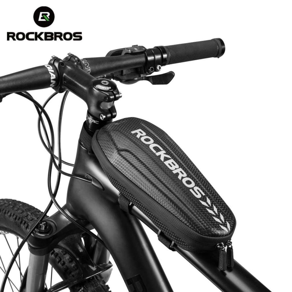 Rockbros Жесткий Передний Багажник для Самоката Водонепроницаемая Складная Сумка для Горного и Шоссейного Велосипеда Многофункциональная Сумка для Электровелосипеда