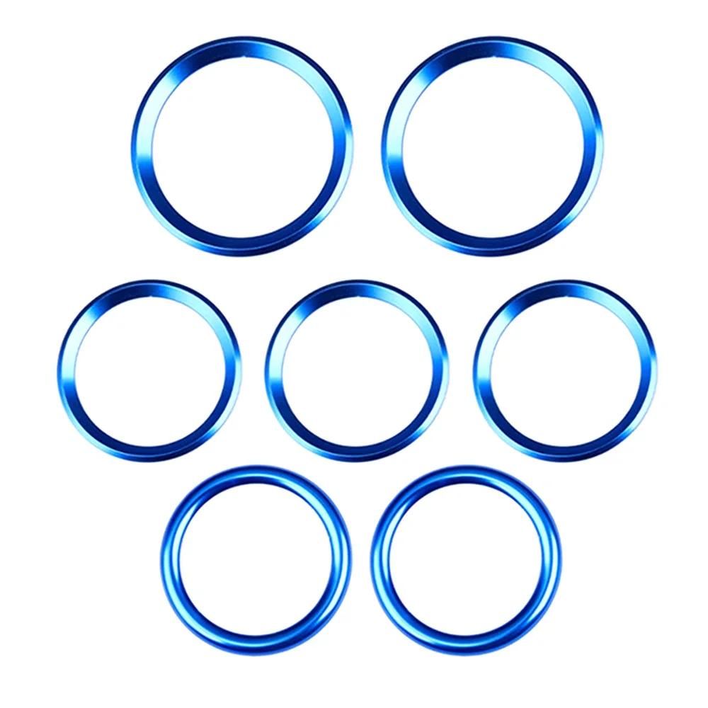 Для Mercedes Benz AB CLA GLA GLB 2020 2024 2024 автомобильный кондиционер переменного тока розетка турбонагнетательное кольцо отделка красный синий цвет наклейка для ремонта