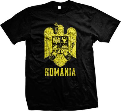 Герб Румынии Румыния Румыния Румынская гордость Футболка унисекс