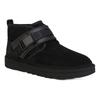 UGG Neumel Snapback Пряжка Флисовая подкладка Снежные ботинки Черные кроссовки 1118570-BLK