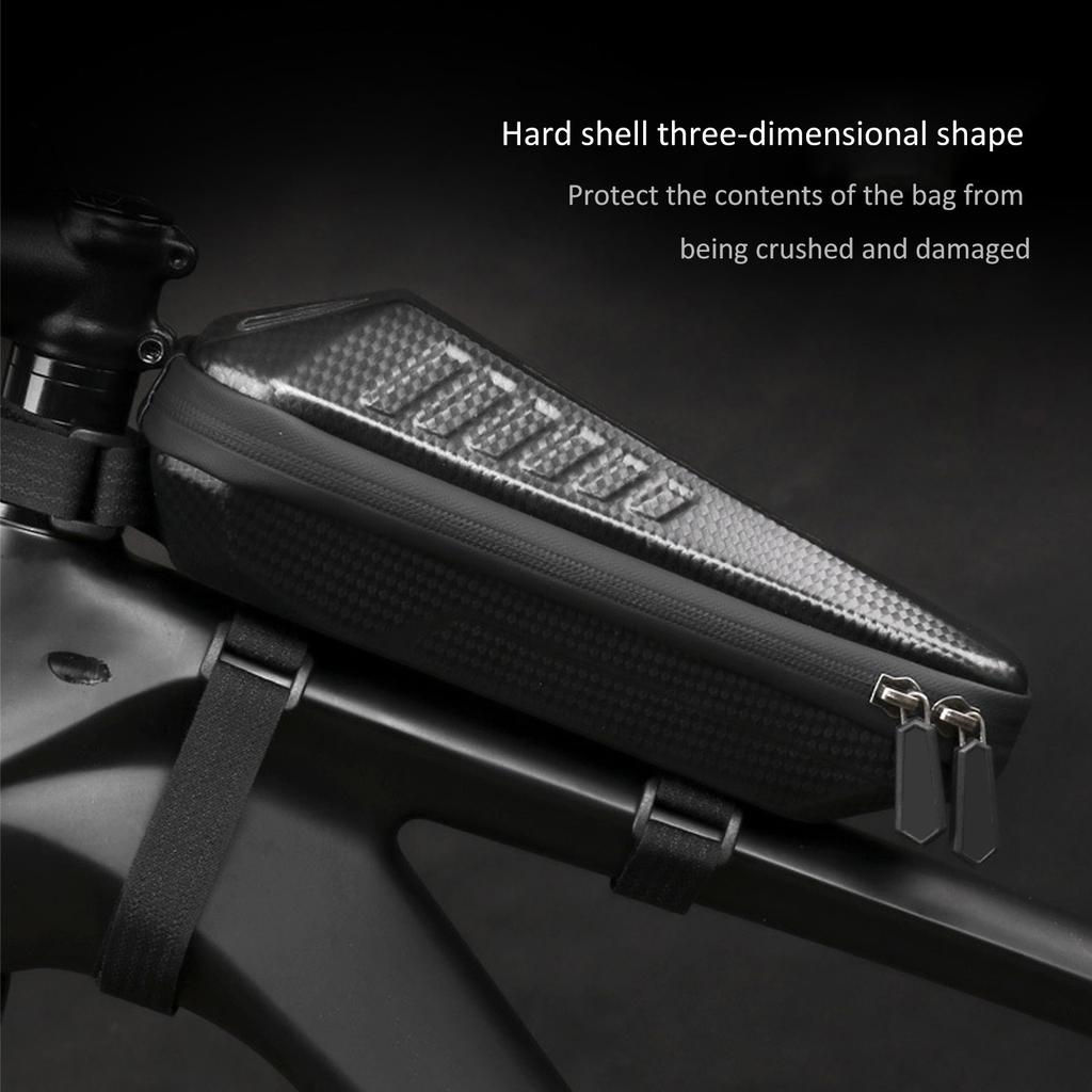 Wheel Up Bicycle Cycling Bag Reflective Front Top Tube Bag Waterproof Storage Pouch