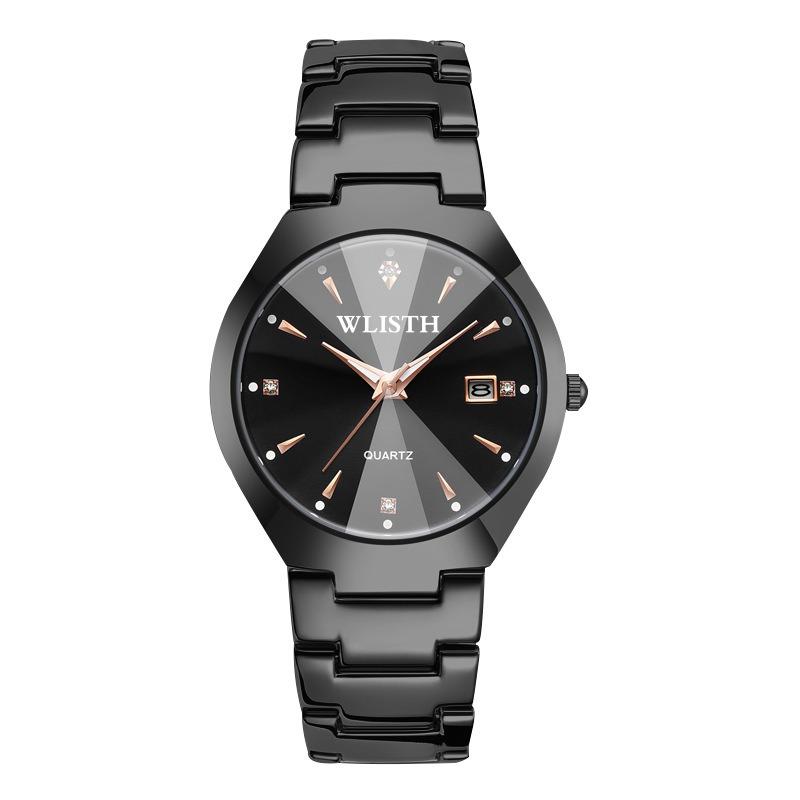 Couple Fashion Quartz Luminous Calendar Men's Watch Student Watch Women's Watch