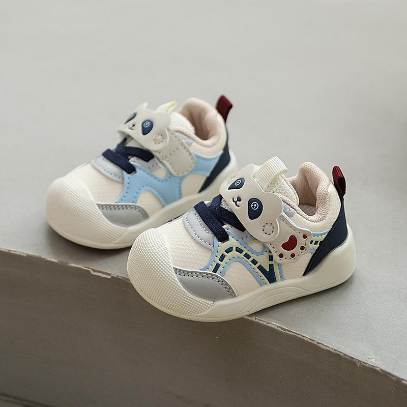 Autumn Baby Soft Sole Walking Shoes Breathable Non Slip Cartoon Sneakers For Toddler Boys And Girls First Walkers