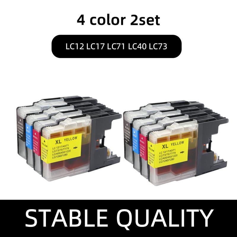 Чернильный картридж LC12-430, для картриджей Brother LC12 LC17 LC71 LC40 LC73 LC75 LC77 LC79 LC400 LC450 LC1220 LC1240 LC1280 LC430