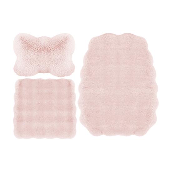 Утолщенные плюшевые подушки для автомобильных сидений, мягкие, пушистые, теплые, нескользящие чехлы для передних и задних сидений