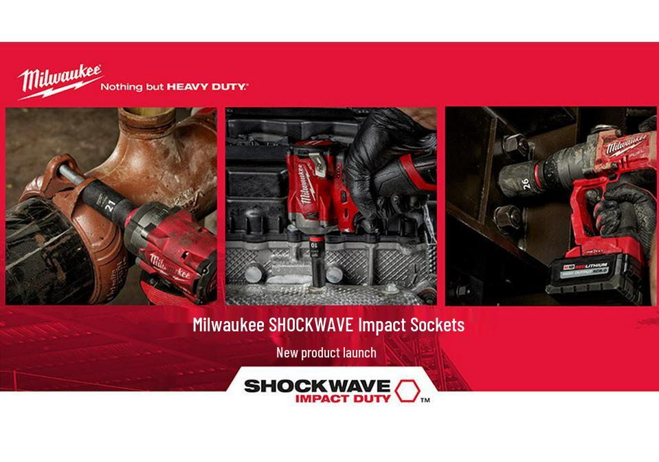 Ударная головка Milwaukee 1/2" для ремонта автомобилей, сверхпрочная