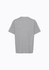 Футболка с логотипом-надписью LIMELIGHT APPAREL (Серый меланж/Белый)