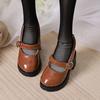 Academic Style PU Leather Shoes Multicolor High Heel Only Selling Shoes Doll Shoes  For 4/1 BJD